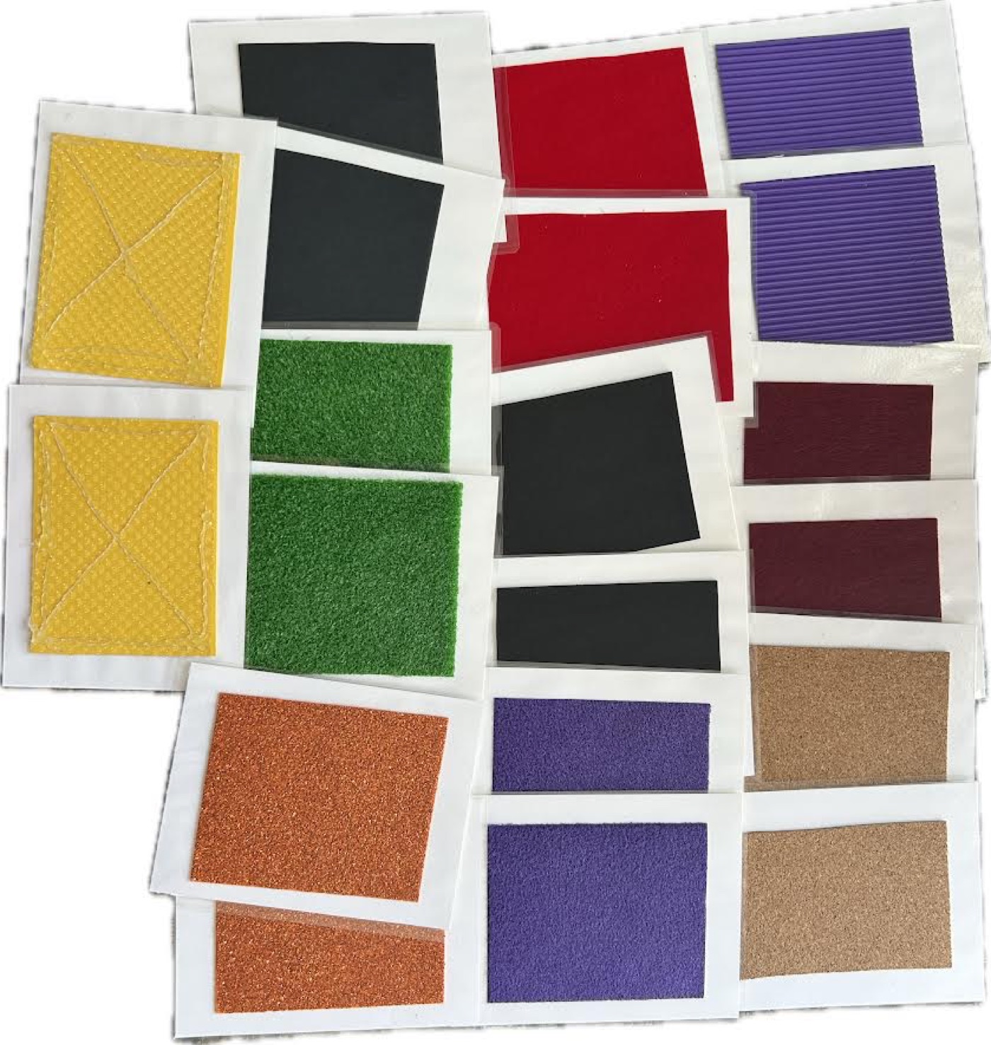 Texture flashcards